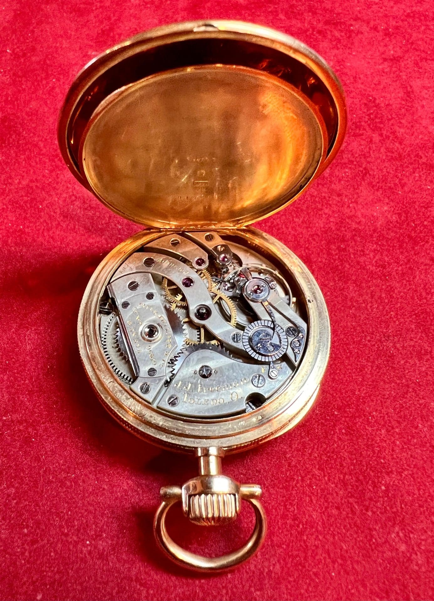 Patek Philippe Cep Saati, 18 Ayar Altin Kapak