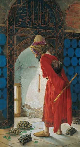Osman Hamdi Bey Uslubunda Oryantalist Yagliboya